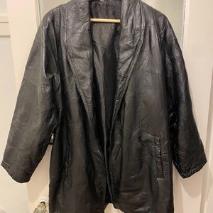 One of One Scrap Leather Patchwork Jacket size L/XL
